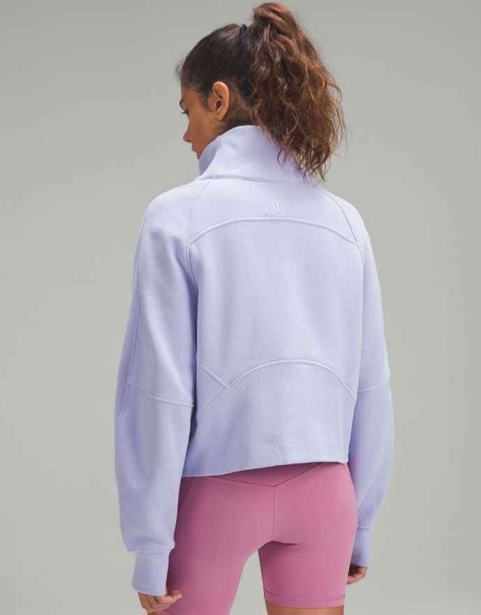 Lululemon Scuba Half-Zip Pullover Lavender XS/S - photo 5