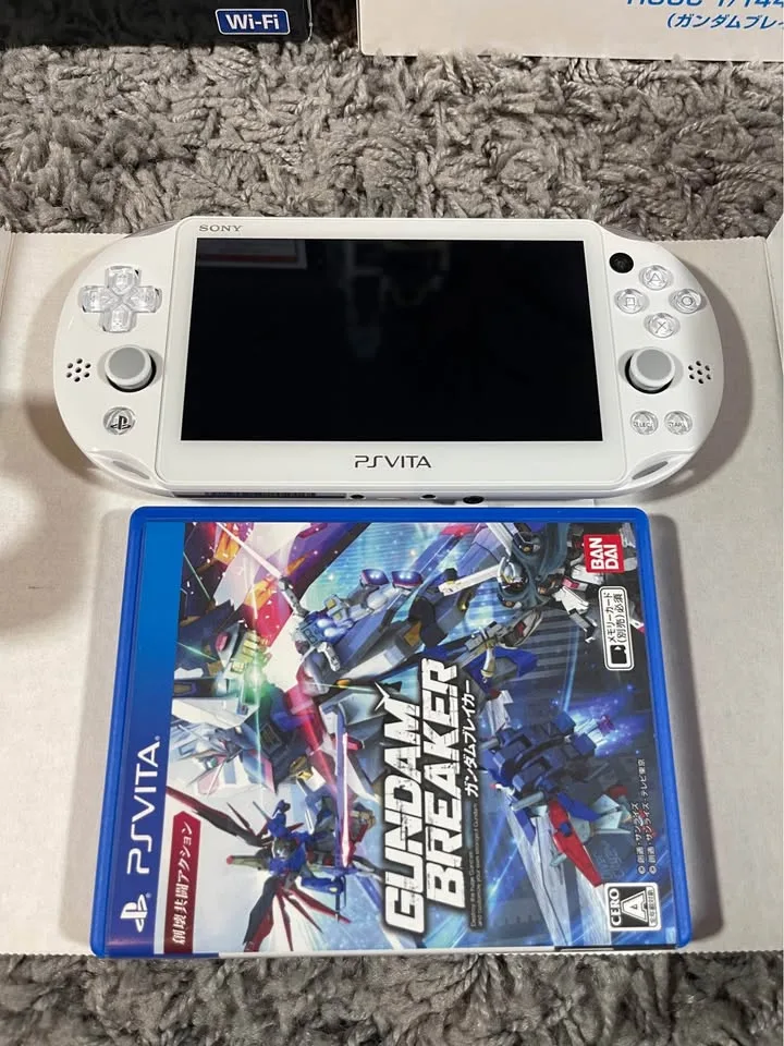 PS Vita Gundam Breaker Starter Pack White Japan Limited Edition image indicator(2)