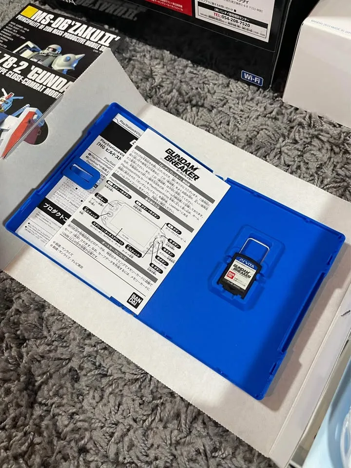 PS Vita Gundam Breaker Starter Pack White Japan Limited Edition image indicator(4)