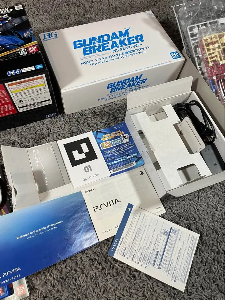 PS Vita Gundam Breaker Starter Pack White Japan Limited Edition image indicator(5)