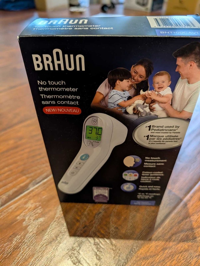 Braun Sensian 4 No-Touch Thermometer