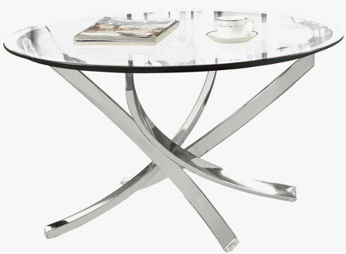 Glass Top Coffee Table - photo 3