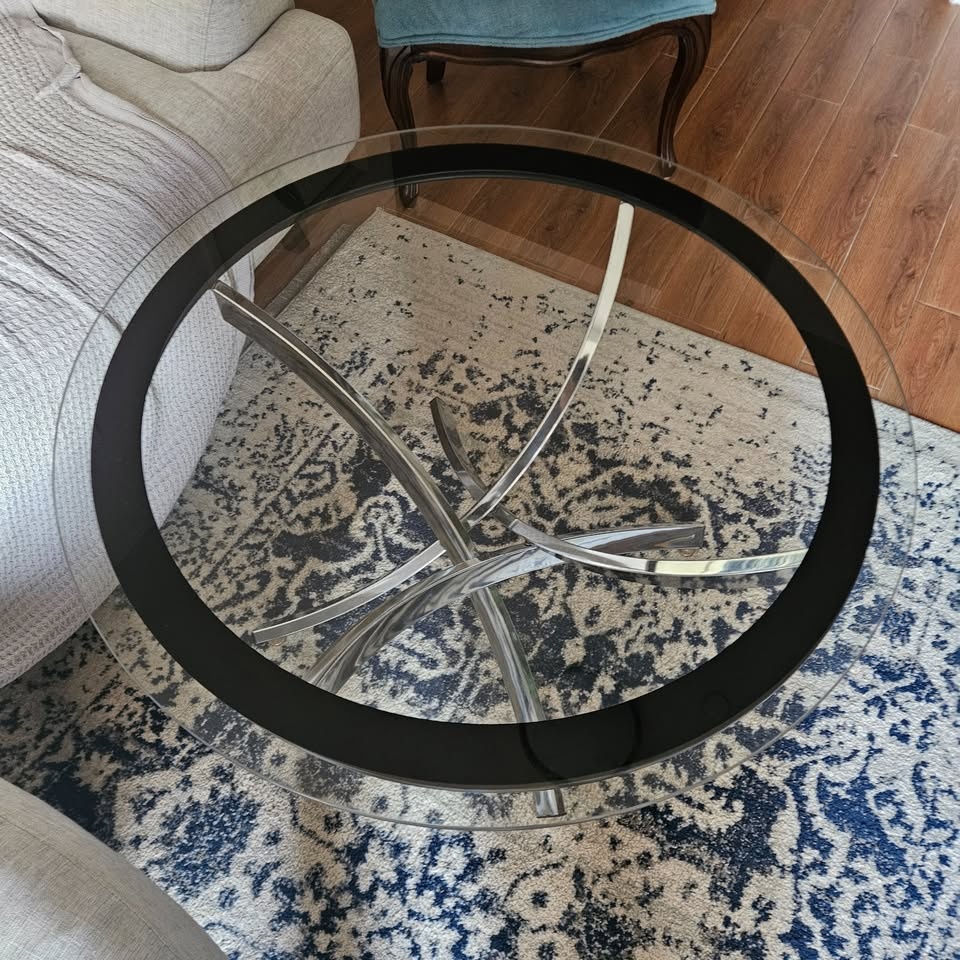 Glass Top Coffee Table - photo 4