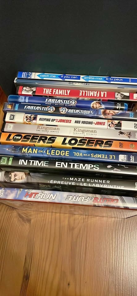 12 DVD Action Movies