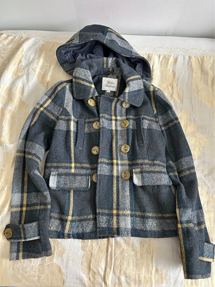 Wool Women’s Coat (Hooded)- Size M