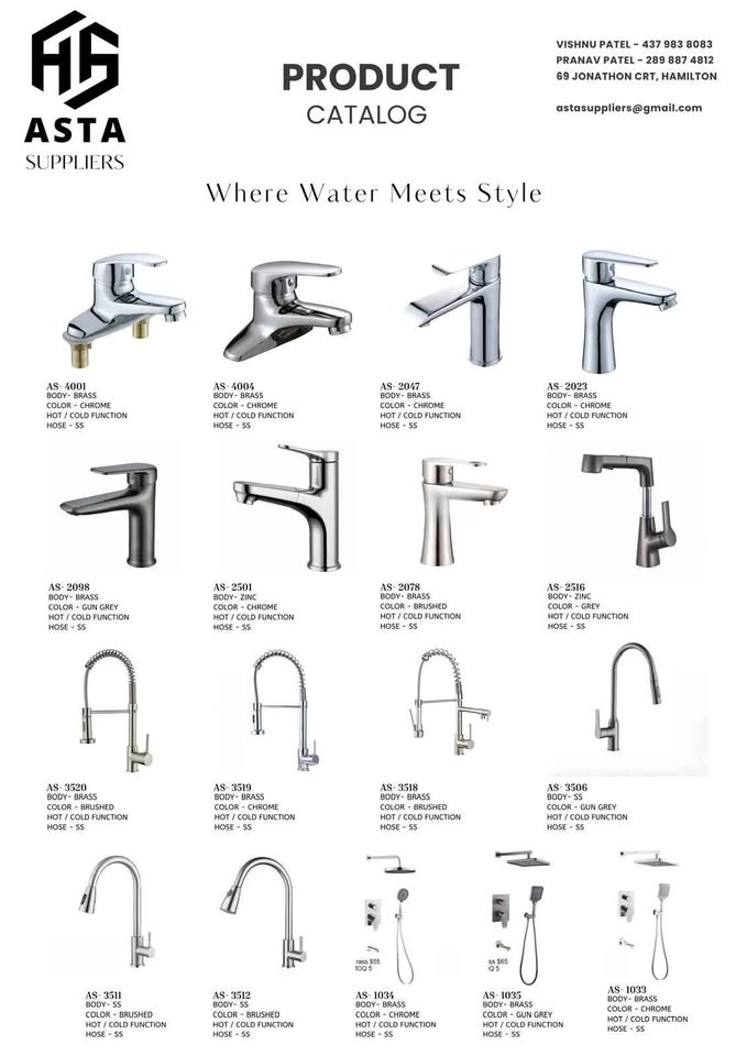 New Single Handle Bathroom Faucet - Brushed or Gun Grey - photo 2
