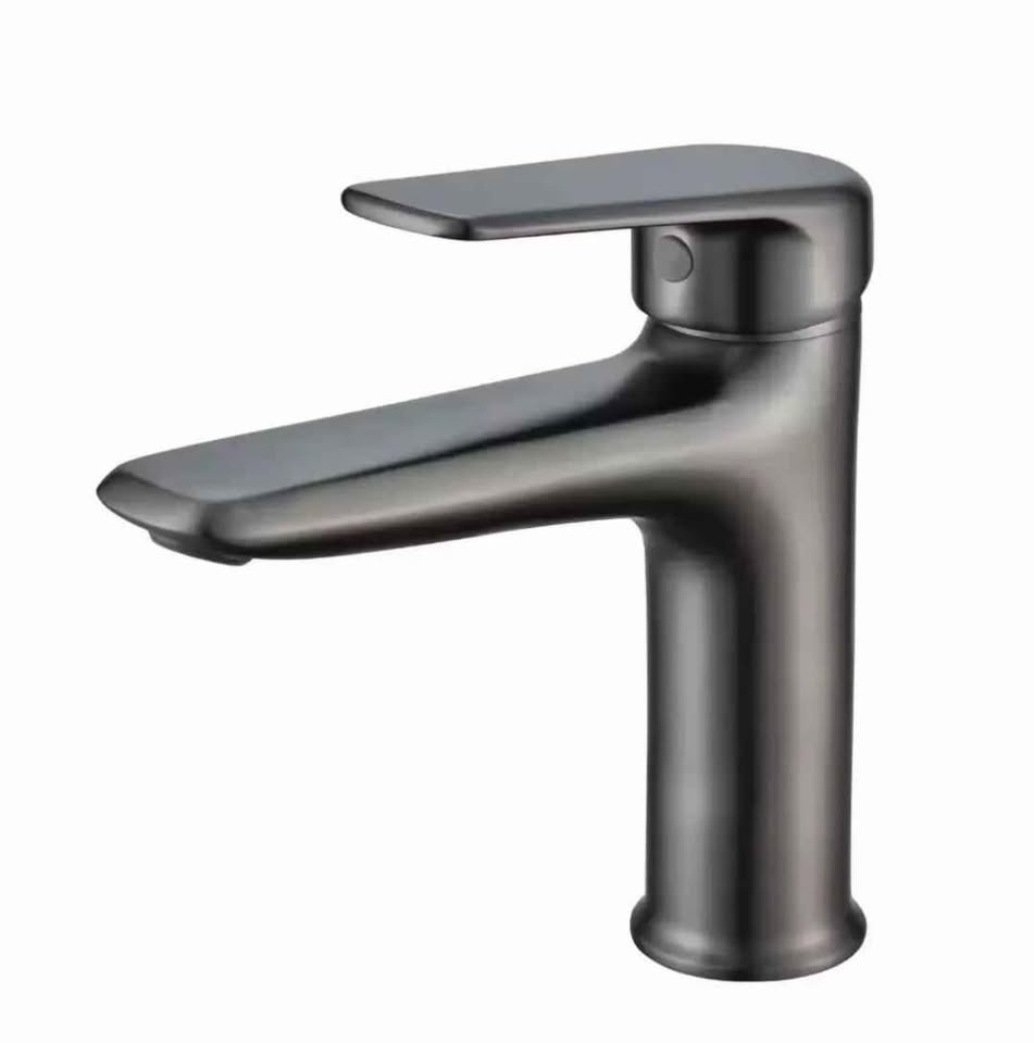 New Single Handle Bathroom Faucet - Brushed or Gun Grey - photo 3