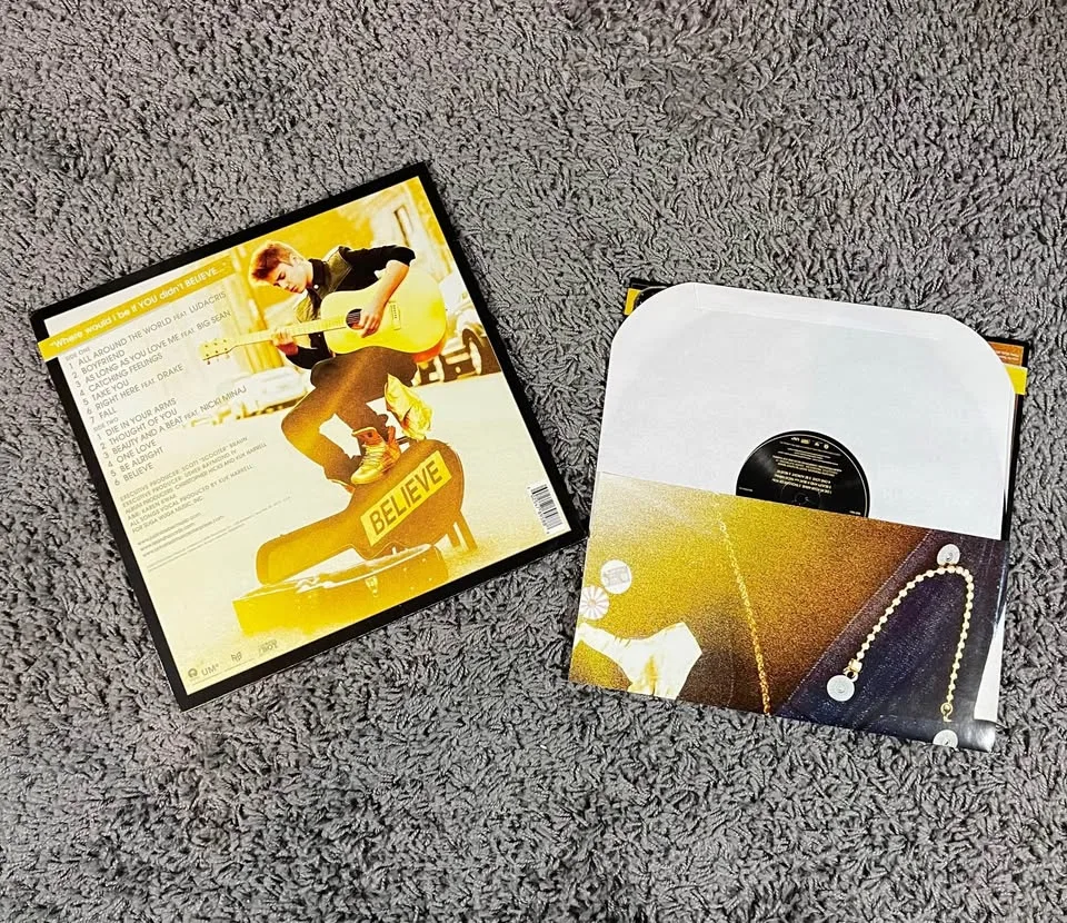 2016 Justin Bieber Believe Album Vinyl Record image indicator(4)
