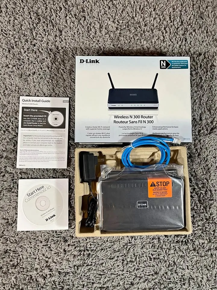 D-Link Wireless N 300 Fast Wifi Router thumbnail