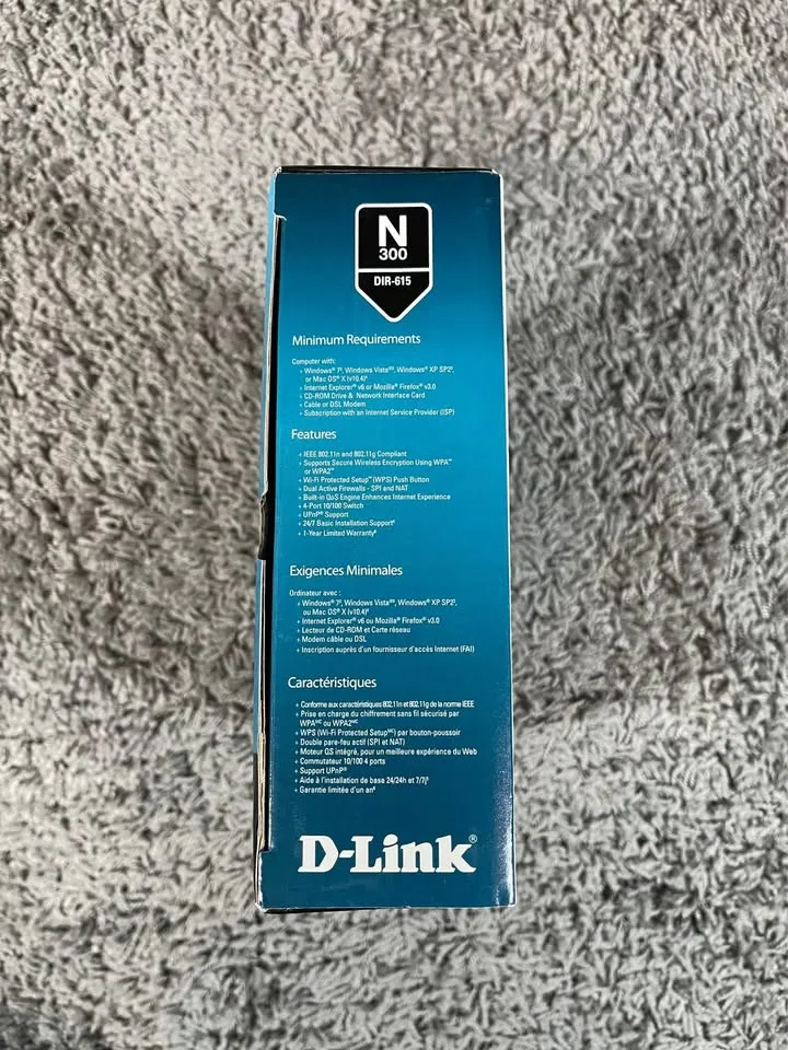 D-Link Wireless N 300 Fast Wifi Router image indicator(5)
