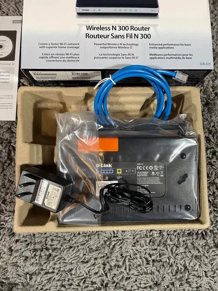 D-Link Wireless N 300 Fast Wifi Router image indicator(8)