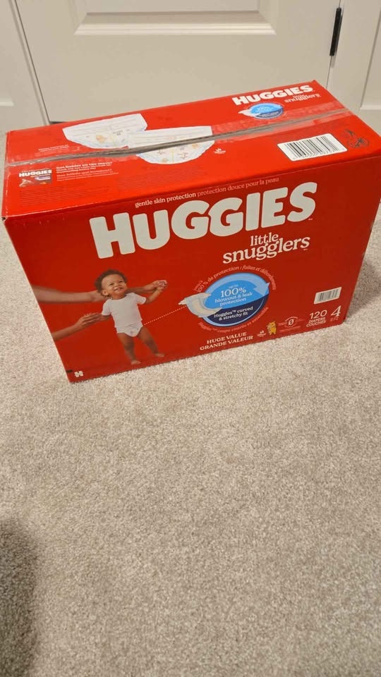 Huggies Little Snugglers Diapers Size 4 - 120 Count - photo 2