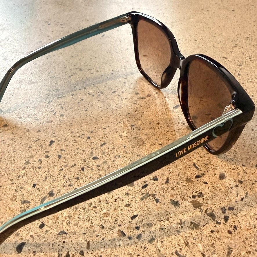 Love Moschino Oversized Sunglasses - Brand New - Havana Tortoise - photo 5