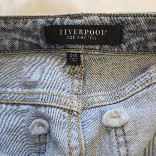 Liverpool Los Angeles Women's Blue Jeans Size 12/31 - photo 4