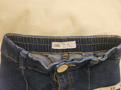 Zara Girls Denim Jeans Size 6 - photo 4