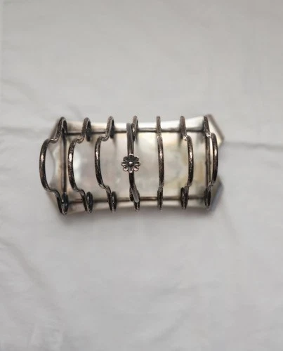 Antique English Silverplate Toast Rack - Sheffield, c. 1870 - photo 3