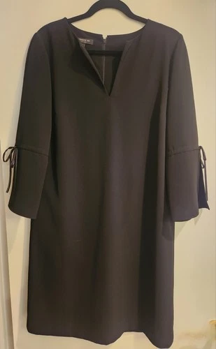 Lafayette 148 New York Black Dress Size L