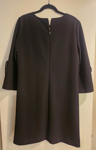 Lafayette 148 New York Black Dress Size L - photo 2