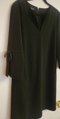 Lafayette 148 New York Black Dress Size L - photo 3