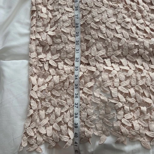 Bardot Lace Midi Dress US8 Powder Pink Halter Open Back - photo 5