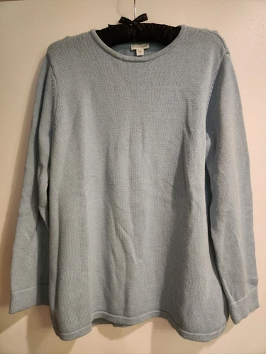 J. Jill Women's Blue Pullover Sweater Size M