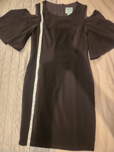 Nue by Shani Women's Black Dress Size 6 Cold Shoulder - photo 2