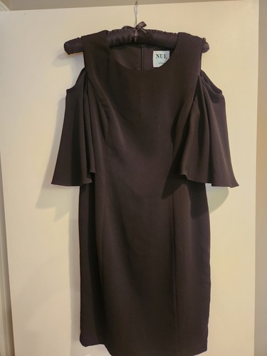 Nue by Shani Women's Black Dress Size 6 Cold Shoulder - photo 4