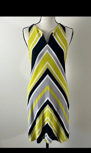 Banana Republic Milly Collection Retro Chevron Stripe Dress Size - photo 2
