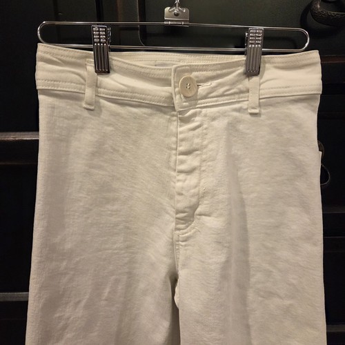 Zara White Wide-Leg Flare Jeans - Ladies Size 2 - photo 4