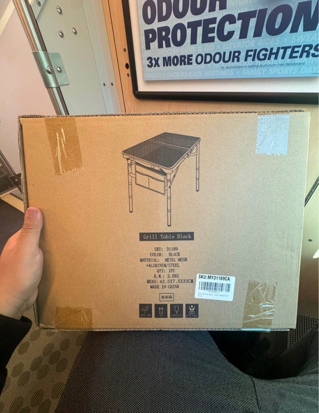 Grill Table (Boxed)