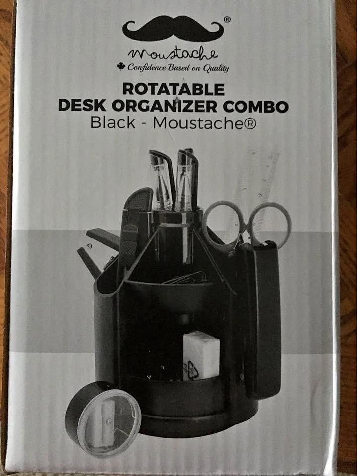 Brand New Back to School Rotatable Desk Organizer