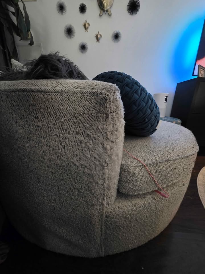Urban Barn Round Loveseat - photo 4
