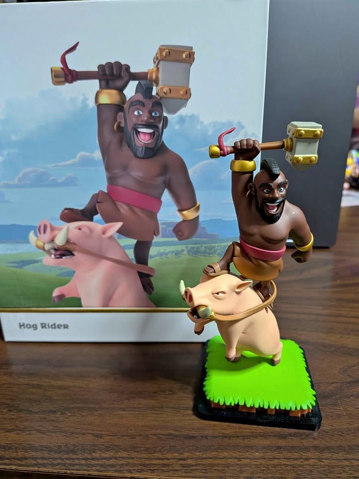 Clash of Clans Hog Rider Figure