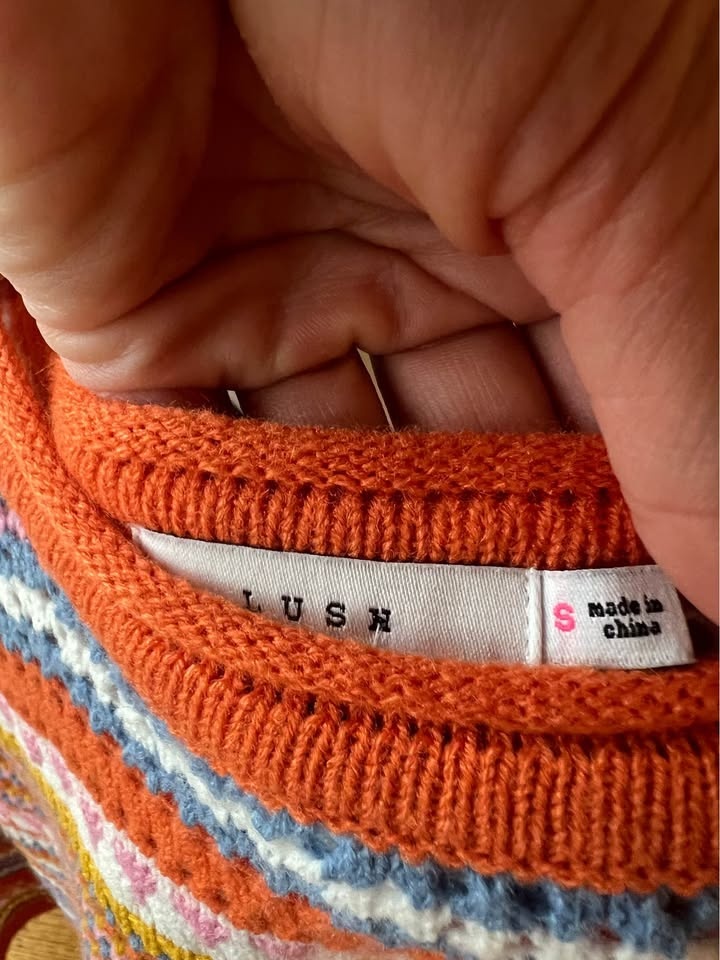 Orange Pullover Sweater - photo 3