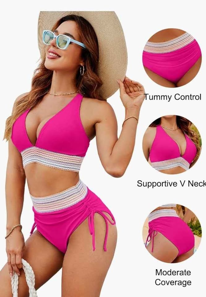 Women's Swimsuit, 2 pieces, bikini set, Size M - photo 4