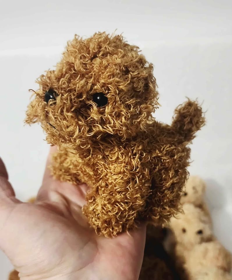 Stuffed toys, mini curly dogs, toys 16 pieces. - photo 3