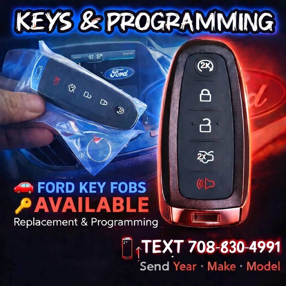 BRAND NEW Ford Lincoln Smart Key Fob 5-Button