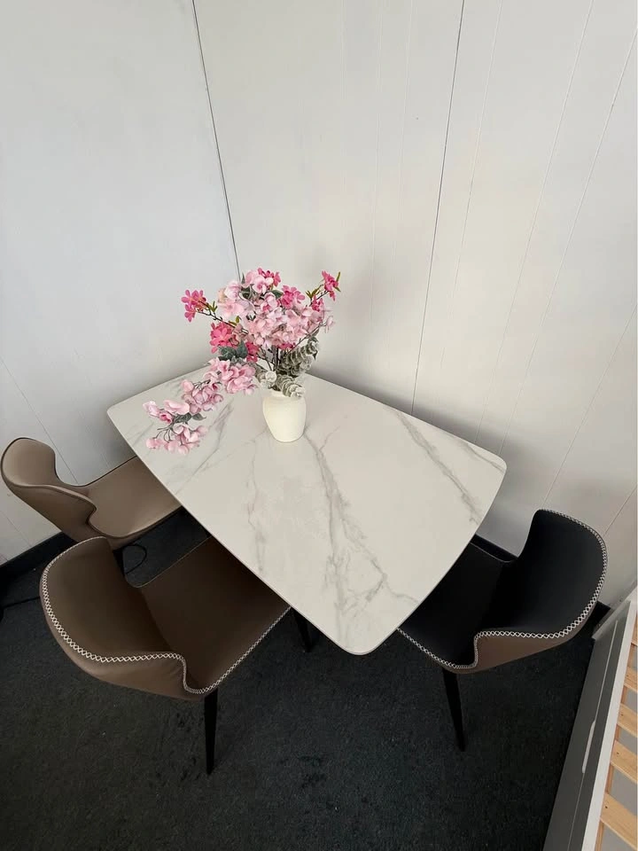 Brand new marble style dining set on sale - photo 3