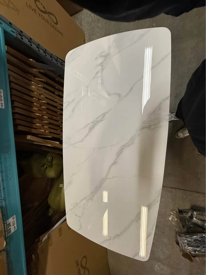 Brand new marble style dining set on sale - photo 4
