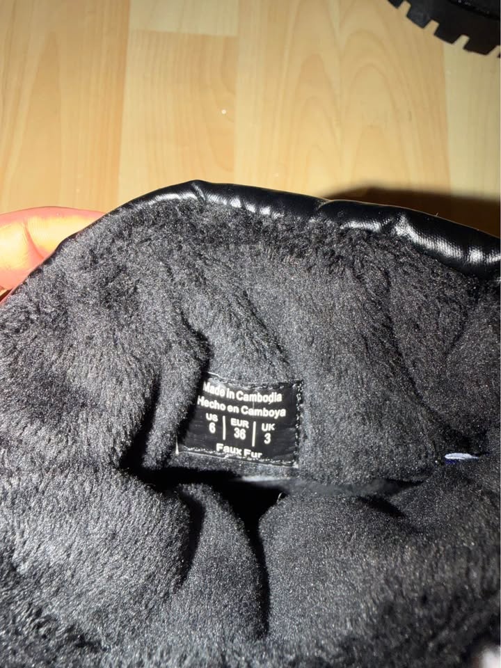 ALDO Black Winter Boots Size 6 – Like New - photo 3