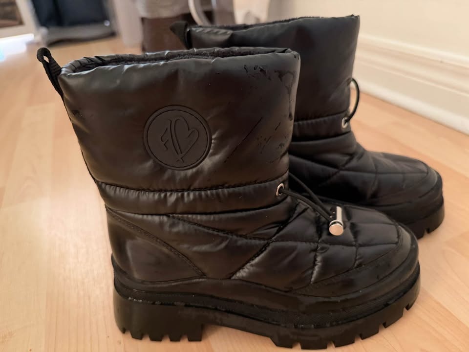 ALDO Black Winter Boots Size 6 – Like New - photo 4