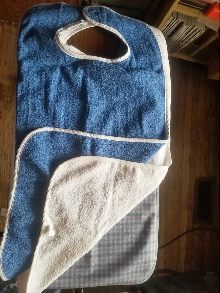 Adult Bibs and Hospital Gown Bundle (New)