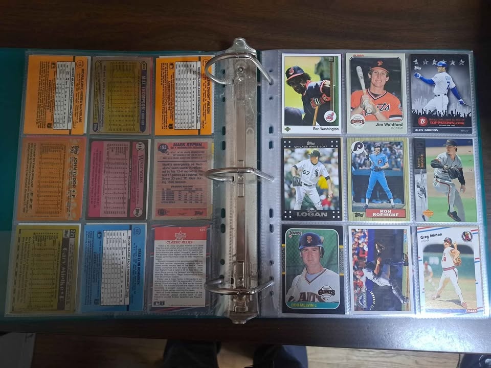 Full Binder of Baseball Cards - photo 3