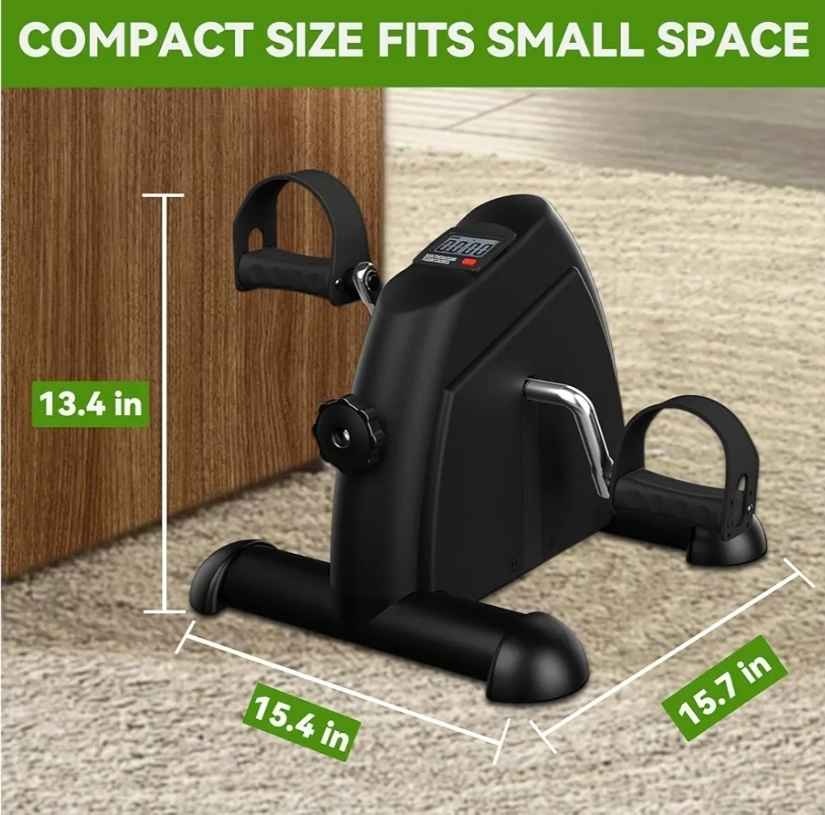 Portable Mini Exercise Bike w/ LCD Display - photo 5