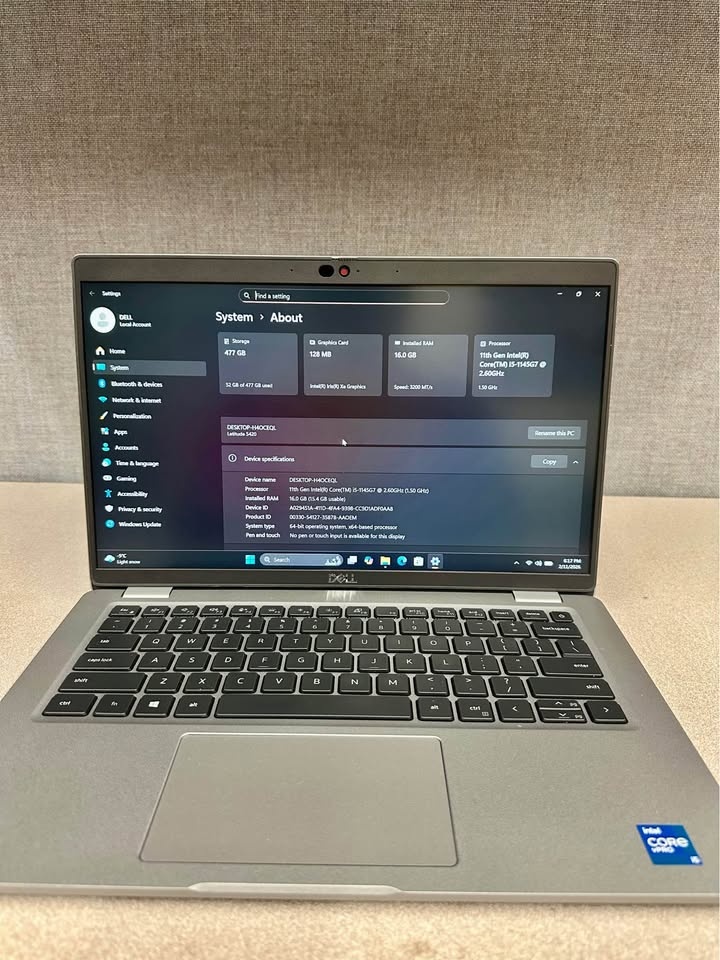 Dell Latitude 5420 Laptop + MS office & Laptop bag - photo 4