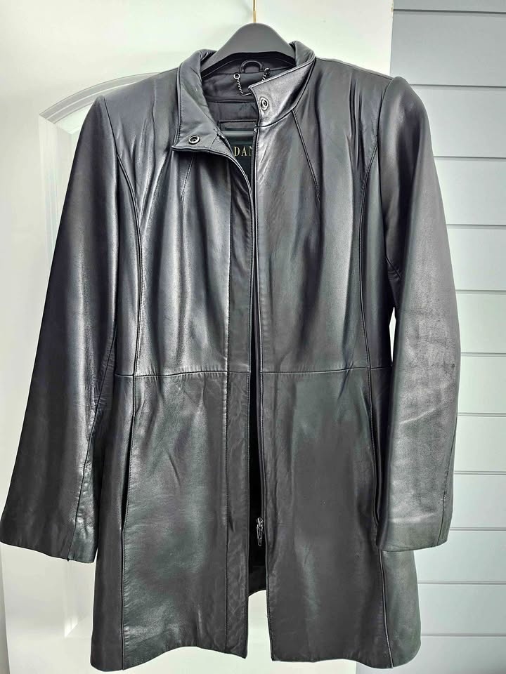 Womens DANIER Leather Multi-Season Coat