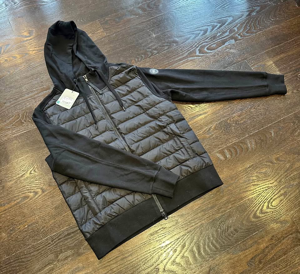 Authentic Canada Goose Hybridge Muskoka Hoodie Black - Size L