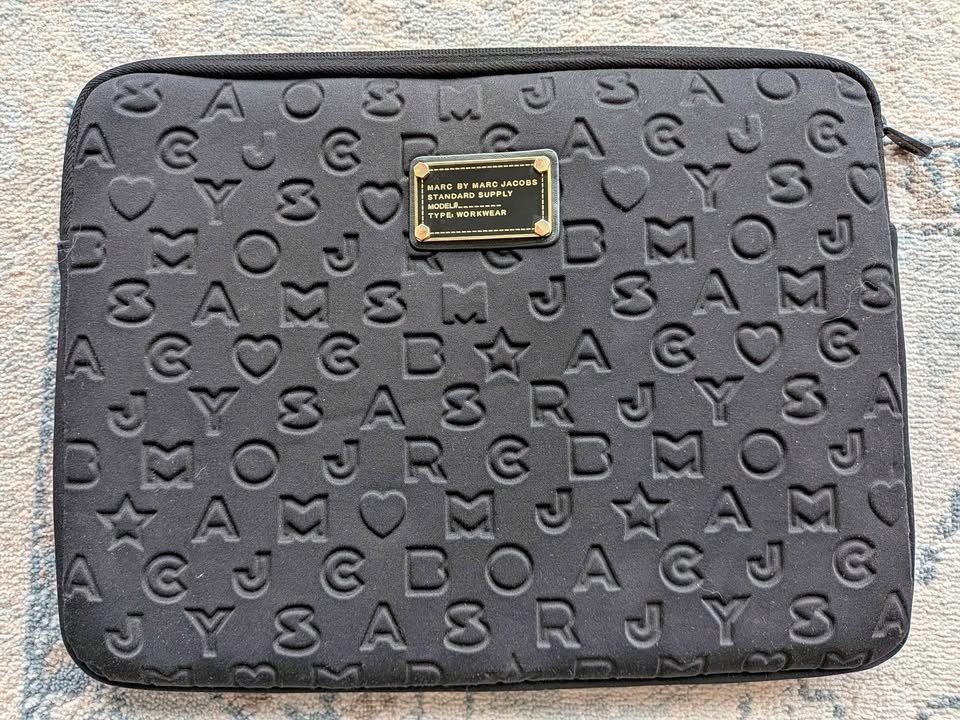 Marc by Marc Jacobs Black Laptop Sleeve