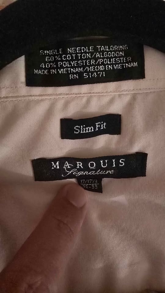 Men Shirt Marquis Signature Rose Long Sleeve - photo 3