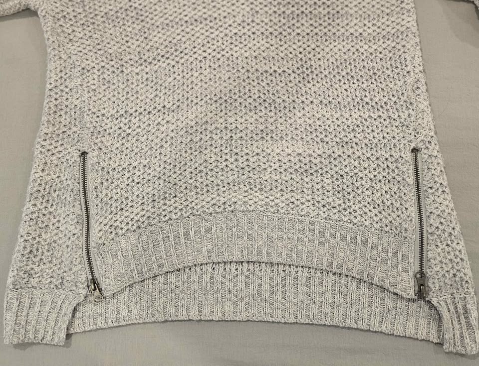 ARDENE Knit Sweater with Side Zippers, Size - Small - photo 2
